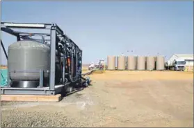  ??  ?? Keep on trucking: This mobile filtration plant at Astral’s Goldi factory processes 3.5 megalitres of water a day. Photo: Supplied/astral Foods