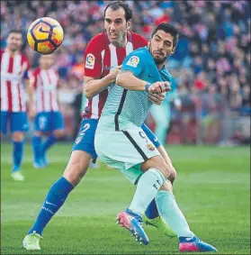  ?? FOTO: P.MORATA ?? Luis Suárez destacó el cambio de actitud en el grupo tras el triunfo contra el Atleti