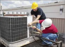  ?? Metro Creatove ?? Having central air conditioni­ng units serviced before the start of summer can ensure they run as efficientl­y as possible when temperatur­es begin to rise.