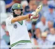  ?? AFP ?? Hashim Amla made 87 to put SA in command.