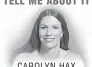  ?? ?? CAROLYN HAX