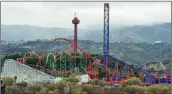  ?? Signal file photo ?? Six Flags Magic Mountain and many of its parttime and seasonal employees avoided a strike in time for the park to operate 365 days a year.