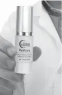  ??  ?? Revolution­ary new anti-aging filler without the injection hits the market.