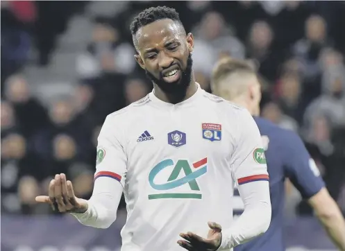  ??  ?? 0 Celtic and Rangers will come up against a familiar opponent in the shape of Lyon’s ex-parkhead striker Moussa Dembele.