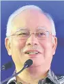  ??  ?? NAJIB