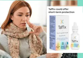  ??  ?? Taffix could offer short-term protection