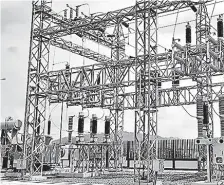  ??  ?? La repotencia­da subestació­n eléctrica en Calceta, en el cantón Bolívar.