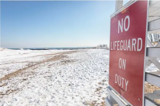  ?? MANUEL MARTINEZ/WBEZ ?? Lawyers from the firm Salvatore Prescott Porter & Porter found that young, female lifeguards and other beach workers in Evanston faced “pervasive” sexual misconduct at the hands of managers and that city officials badly mishandled their complaints.