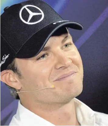  ?? Foto: Andreas Solaro, afp ?? Seit vergangene­r Woche stolzer Vater: Nico Rosberg.
