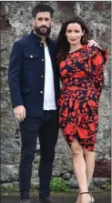  ??  ?? Paul and wife Louise ahead of the big fundraisin­g fashion show in The Brandon Hotel in Tralee on Friday night in aid of his home club of Finuge/ Lixnaw.