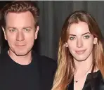  ??  ?? Co-stars: Ewan and daughter Clara