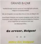  ?? FOTO GVA ?? Het management geeft nu tekst en uitleg bij de actie.