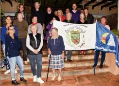  ?? (Photo C. M.) ?? Les membres de l’associatio­n de jumelage de Rayol-Europe, toujours prêts à échanger avec leurs homologues allemands.