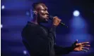  ?? ?? Stormzy performing at Montreux Jazz festival, 11 July 2022. Photograph: Simon Becker/Le Pictorium Agency/ZUMA/REX/ Shuttersto­ck