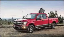  ?? JAMES LIPMAN ?? The 2018 Ford F-150 with a 3.0-liter Power StrokeAE diesel engine.