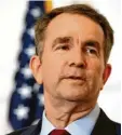  ?? Foto: Steve Helber, dpa ?? Unter Rassismus-verdacht: Ralph Northam.Gouverneur