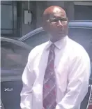  ?? Photo: Fonua Talei ?? SAMSON LAL OUTSIDE THE HIGH COURT IN Suva.