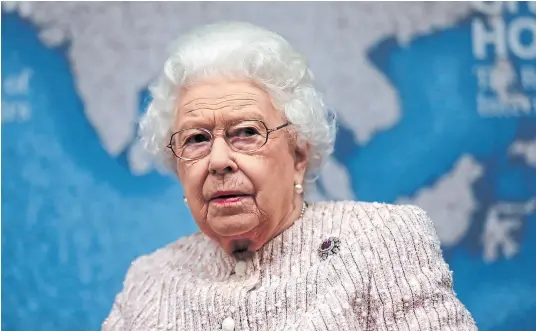  ?? Reuters ?? La reina participó ayer de una entrega de premios de la Chatham House, en Londres