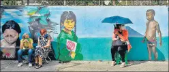  ?? AFP ?? People wait to receive the Sputnik V Covid-19 vaccine in Caracas, Venezuela.