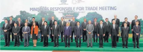  ?? EFE ?? Nazal representó a Chile en el encuentro de ministros de Comercio de APEC, el fin de semana en Vietnam.FOTO: