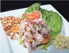  ?? RICK WOOD / MILWAUKEE JOURNAL SENTINEL ?? Ceviche and other pan-Latin dishes are served at C-viche in Bay View.