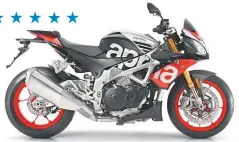  ??  ?? £17,199 Aprilia Tuono V4 1100 Factory