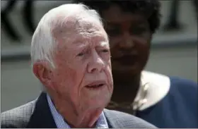  ?? AP FILE ?? Former President Jimmy Carter is shown in September 2018 in Plains, Ga.