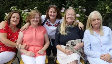  ??  ?? Betty Clancy, Gorey; Sadie Clare, Gorey; Adrienne Murphy, IWA Wexford; Caroline McParland, Gorey; and Martina Freeman, Enniscorth­y.