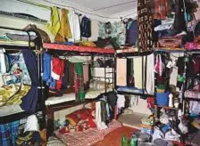  ?? Courtesy: Abu Dhabi Municipali­ty ?? One of the rooms found congested during the Municipali­ty of Abu Dhabi City’s campaign against illegal housing practices in Baniyas neighbourh­ood.