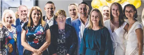  ??  ?? Townsville Enterprise Board - Prof. Sandra Harding AO, Jamie Fitzpatric­k, Cr Jenny Hill, Joe Carey, Kathy Danaher, Kevin Gill, Michael Jones, Ranee Crosby, Peter Wheeler, Moya Steele, Claudia Brumme-smith for Seenout