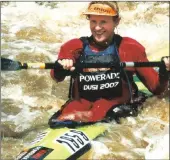  ??  ?? HAMBA, GOGO: Caroline ‘Cally’ Henderson is the first woman over 60 years old to take part in a Dusi canoe race.