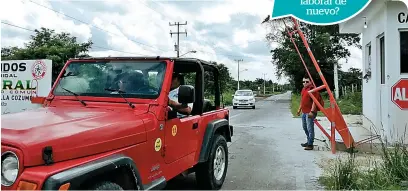  ??  ?? No se debe cobrar el acceso a El Cedral” por ser una zona arqueológi­ca.