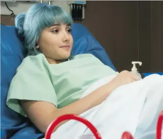  ?? DHX STUDIOS ?? In the third season of Degrassi: Next Class, Amanda Arcuri’s character Lola Pacini has an abortion. It’s expected this storyline will be most discussed, says series co-creator Linda Schuyler.