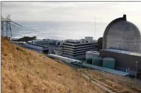  ?? (AP file photo/Michael A. Mariant) ?? This Nov. 3, 2008, file photo shows one of Pacific Gas and Electric’s Diablo Canyon Power Plant’s nuclear reactors in Avila Beach, Calif.