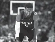  ?? AP File Photo ?? Bobby Portis, shown during a game with the Washington Wizards, will hold his first celebrity basketball game at 2 p.m. Sunday at Little Rock Hall High School’s Cirks Arena as part of the kickoff weekend for the Bobby Portis Foundation.