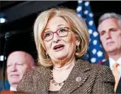  ?? J. SCOTT APPLEWHITE/AP ?? GOP Rep. Diane Black, chair of the House Budget Committee, says “now is our moment to achieve real results.”