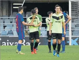  ?? FOTO: M. MONTILLA ?? El Eldense cayó 12-0 ante el Barça B Se demostró luego que hubo amaño