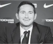  ?? MATT DUNHAM THE ASSOCIATED PRESS ?? Frank Lampard, pictured, is returning to Chelsea as the soccer club's 12th manager in 16 years under Roman Abramovich's ownership.