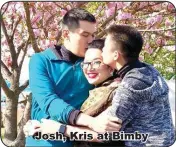  ??  ?? Josh, Kris at Bimby