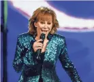  ?? MATT DAYHOFF/USA TODAY NETWORK FILE ?? Country music legend Reba Mcentire has announced a fall tour that will stop in Memphis on Nov. 17.