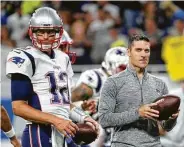  ?? Nick Cammett / Getty Images ?? With Tom Brady leading the way, Nick Caserio was a part of the six Super Bowls won by the Patriots.