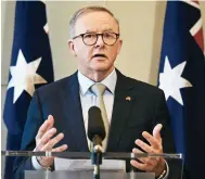  ?? Photo: EPA ?? Anthony Albanese will join Asian leaders at the summit.