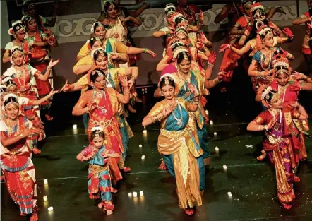  ??  ?? Besides bharatanat­yam, the dance concert also included dance-drama, folk dances and Carnatic songs. — YAP CHEE HONG/The Star