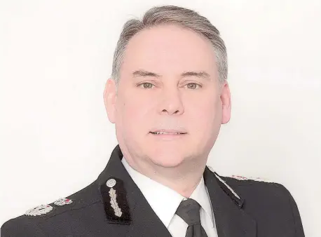  ?? ?? Chief Constable John Campbell has sought to reassure the public after concerns were raised about knife crime.