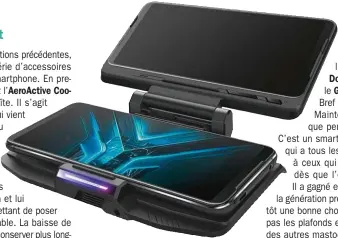  ??  ?? ▲ Avec le TwinView Dock, le ROG devient une vraie console.