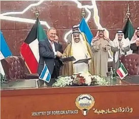  ?? (CASA DE GOBIERNO) ?? Firma. Schiaretti consiguió un crédito “blando” en Kuwait.