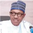  ??  ?? Buhari