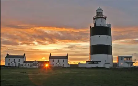  ??  ?? Hook Lighthouse.