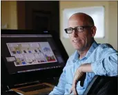  ?? STAFF FILE PHOTO ?? In a video posted to Twitter, Scott Adams said he was trying to let people know about his app, “a tool” that could quickly disseminat­e informatio­n about a major news event.