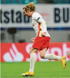  ?? Foto: Boris Streubel, Getty Images ?? Starker Schwede: Leipzigs Emil Forsberg.